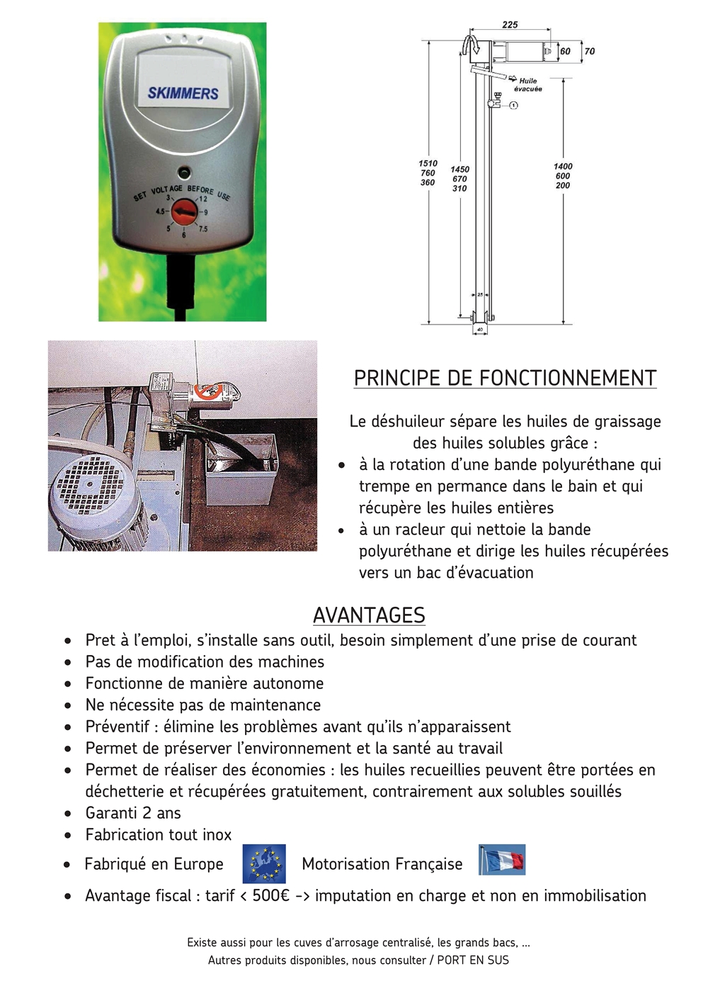 Porte-outils de tournage intérieur Safety